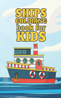 Ships Coloring Book for Kids