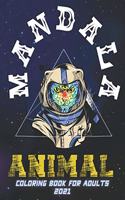 Animal Mandala Coloring Book for Adults 2021