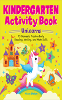 Kindergarten Activity Book Unicorns