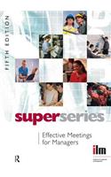 Effective Meetings for Managers