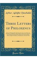 Three Letters of Philoxenus