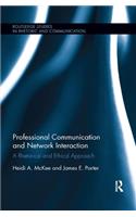 Professional Communication and Network Interaction