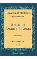Revue des Langues Romanes, Vol. 28: Janvier 1886 (Classic Reprint)