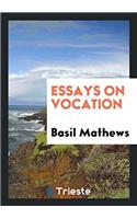 Essays on Vocation