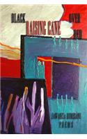 Black Raising Cane Over Red