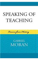 Speaking of Teaching