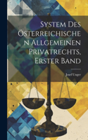 System Des Österreichischen Allgemeinen Privatrechts, Erster Band