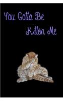 You Gotta Be Kitten Me