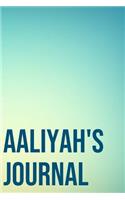Aaaliyah's Journal