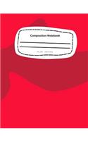 Composition Notebook: 7.44 x 9.69, 18.90 x 24.61cm - Wide Rule School Notebook Journal