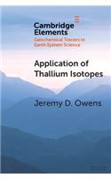 Application of Thallium Isotopes