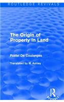 The Origin of Property in Land