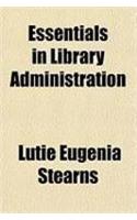 Essentials in Library Administration: (English)