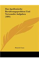 Apollonische Beruhrungsproblem Und Verwandte Aufgaben (1891)