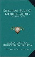 Children's Book Of Patriotic Stories