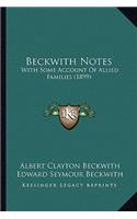 Beckwith Notes