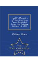 Heath's Memoirs of the American War
