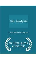 Gas Analysis - Scholar's Choice Edition: (English)