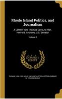 Rhode Island Politics, and Journalism