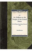 Address to the People of the United States