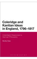Coleridge and Kantian Ideas in England, 1796-1817