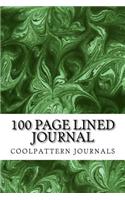 100 Page Lined Journal