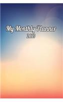 My Monthly Planner 2019