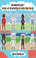 Sneakerbots(TM) Cast of Characters Coloring Book