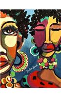 Sketch Book: African Art Themed Personalized Artist Sketchbook For Drawing and Creative Doodling