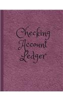 Checking Account Ledger Record Keeping Books for Small Business