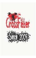 CrossFitter Since 2009: Notebook Birthday CrossFit Gift, Lined Notebook / Journal Gift, 120 Pages, 6x9, Soft Cover, Matte Finish.