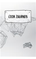 Cook Islands: Ruled Travel Diary Notebook or Journey Journal - Lined Trip Pocketbook for Men and Women with Lines