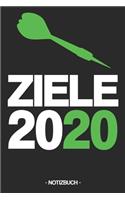 Ziele 2020: Notizbuch - Erfolg - Dokumentation - Umsetzung - Vorsätze - Geschenk - kariert - ca. DIN A5