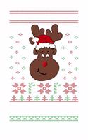 Christmas Reindeer Notebook