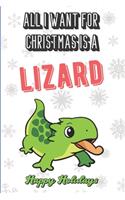 All I Want For Christmas Is A Lizard