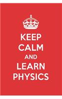 Keep Calm and Learn Physics: Physics Designer Notebook