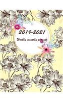 2019-2021 Weekly Monthly Planner