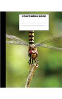 Dragonfly Composition Book