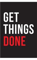 Get Things Done Notebook