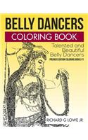 Belly Dancers Coloring Book