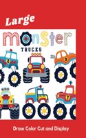 Monster Trucks Coloring Activity Book for Kids who love Monster Trucks Ages 4-10