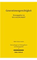 Generationengerechtigkeit