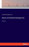 Memoirs of the Nuttall Ornithological Club: Volume 4