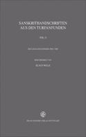 Sanskrithandschriften Aus Den Turfanfunden