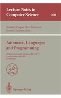 Automata, Languages and Programming