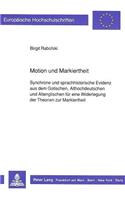 Motion Und Markiertheit