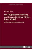 Mitgliederentwicklung der Neuapostolischen Kirche in der NS-Zeit