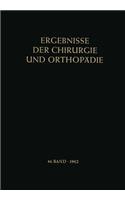 Ergebnisse Der Chirurgie Und Orthopädie