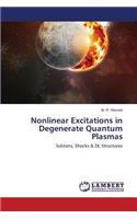 Nonlinear Excitations in Degenerate Quantum Plasmas