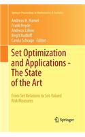 Set Optimization and Applications - The State of the Art